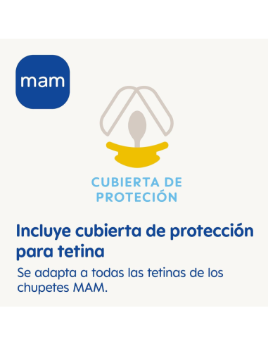 Sujeta Chupete Clip It! & Cover Mam Baby