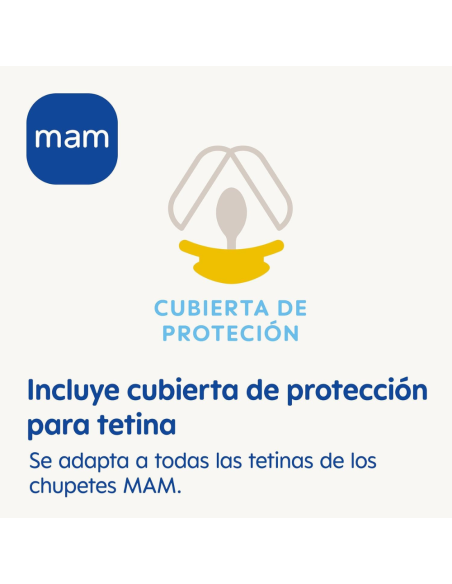 Sujeta Chupete Clip It! & Cover Mam Baby