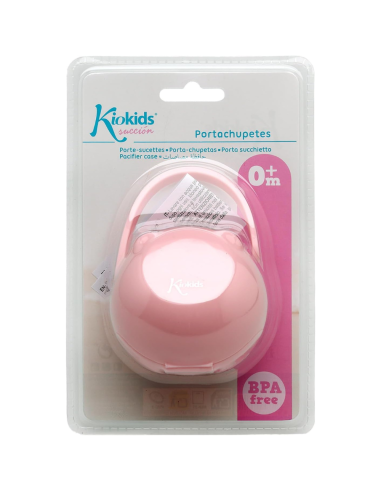 Portachupete higiénico y seguro 8 cm 0M+ Kiokids
