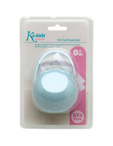 Portachupete higiénico y seguro 8 cm 0M+ Kiokids