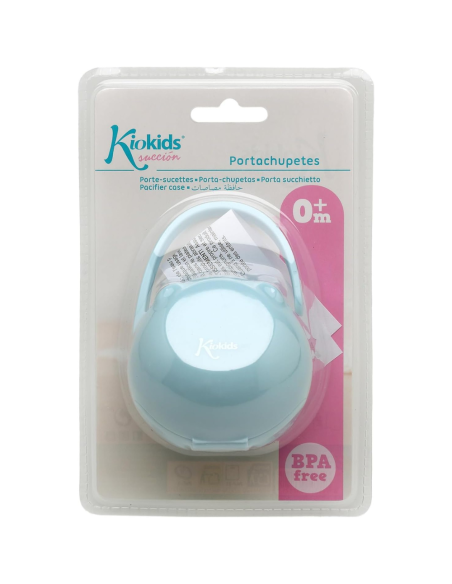 Portachupete higiénico y seguro 8 cm 0M+ Kiokids