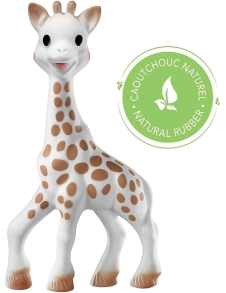 mi-primer-set-sophie-la-girafe-sonajero-maracas-4.jpg – Textura y colores del sonajero.