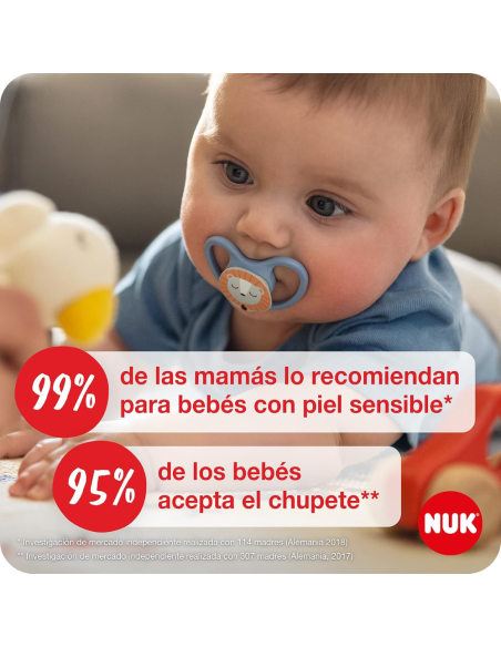 Pack chupetes Disney Mickey Mouse 6-18M NUK