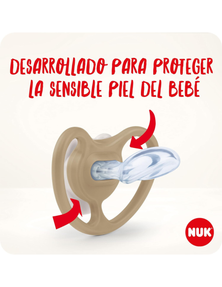 Pack chupetes Disney Mickey Mouse 6-18M NUK