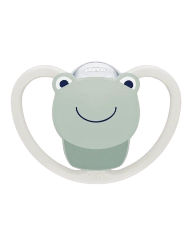 Chupete Space Rana/Arcoíris Silicona pack 2 uds. (0-6M) NUK