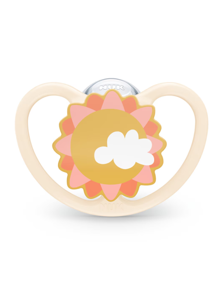 Chupete Space Zebra/Sol Silicona pack 2 uds. (18-36M) NUK