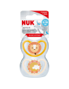 Chupete Space León/Sol Silicona pack 2 uds. (18-36M) NUK