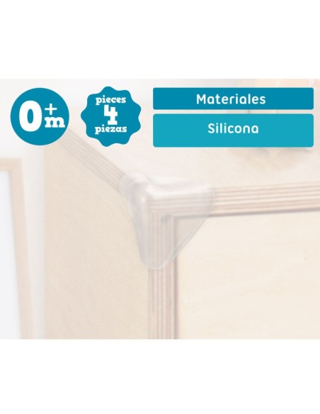 Oferta Protector esquinas para bebés 4uds. Kiokids