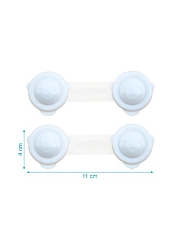 Oferta Cierres de seguridad multiusos 12cm 2uds. Kiokids