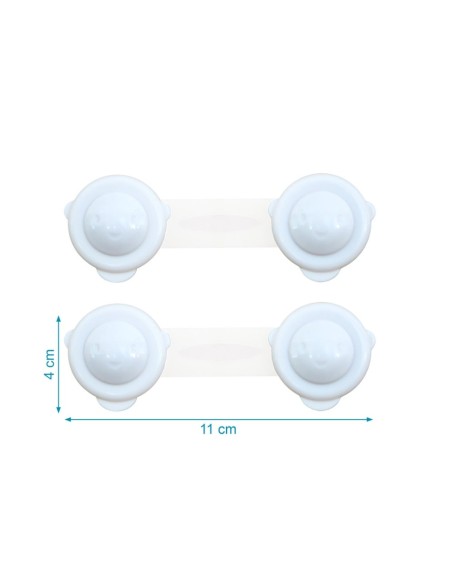 Oferta Cierres de seguridad multiusos 12cm 2uds. Kiokids