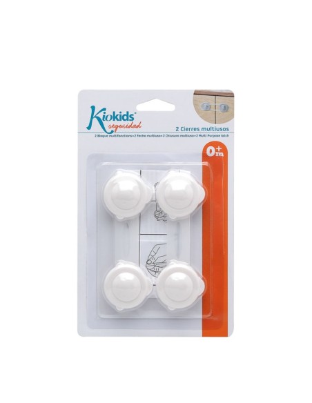 Oferta Cierres de seguridad multiusos 12cm 2uds. Kiokids