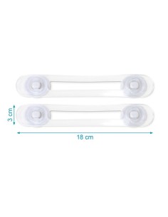Oferta Cierres de seguridad multiusos 18cm 2uds. Kiokids 2