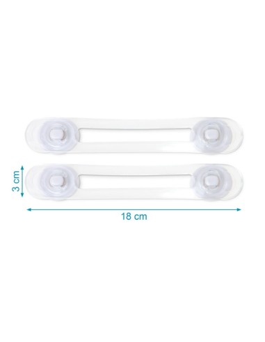Oferta Cierres de seguridad multiusos 18cm 2uds. Kiokids