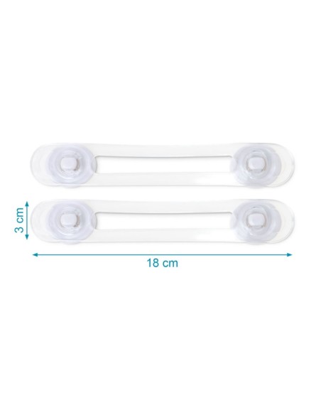 Oferta Cierres de seguridad multiusos 18cm 2uds. Kiokids