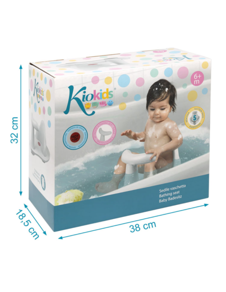 Asiento para bañera deluxe 6M+ | Kiokids - Nappy.es