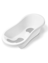 Bañera blanca evolutiva 80x28x40 cm | Kiokids - Nappy.es