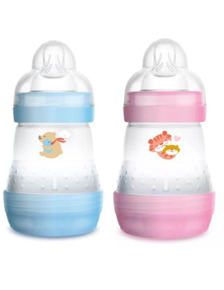 Biberón Easy Start Anti-cólicos 0M+ (260ml) | Mam Baby - Nappy.es