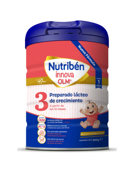 Leche de continuación Innova 3 800g Nutribén
