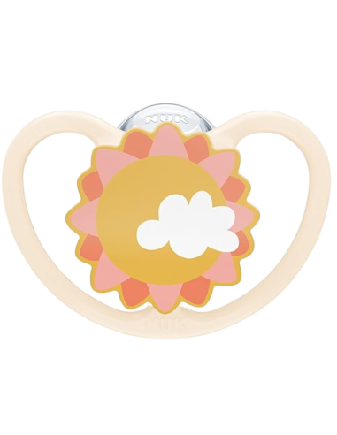 Chupete Space Zebra/Sol Silicona pack 2 uds (6-18M) NUK