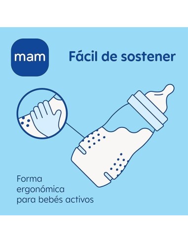 Biberón Easy Active Unisex 330ml Mam Baby