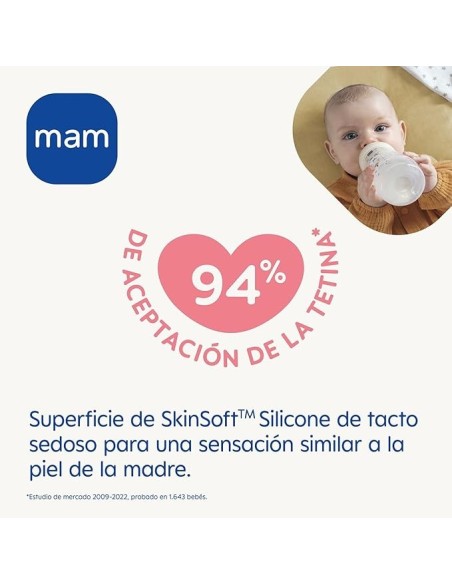 Biberón Easy Active Unisex 330ml Mam Baby