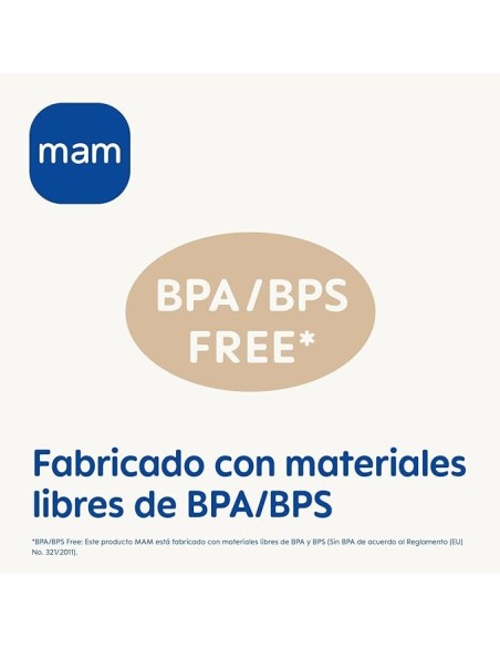 Biberón Easy Active color rosa 330ml Mam Baby