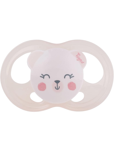 Pack de chupetes Soft Touch Osa y Conejo 0-6M Tigex