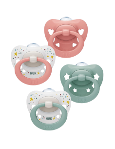 Chupete Signature de Silicona pack 2 uds (0-6M) NUK