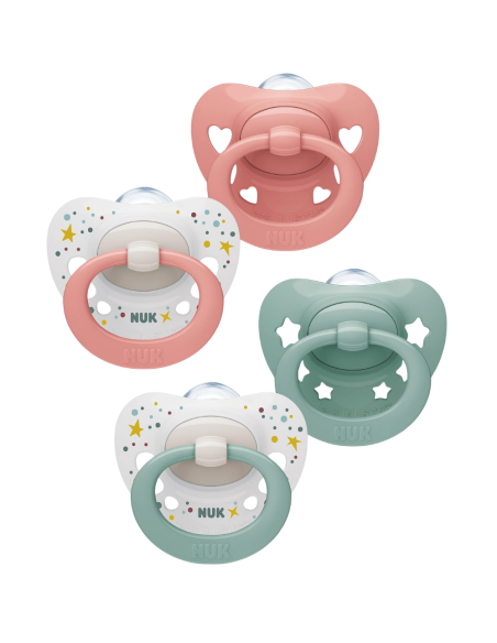 Chupete Signature de Silicona pack 2 uds (0-6M) NUK