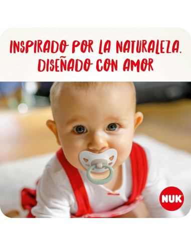 Chupete Signature de Silicona pack 2 uds (0-6M) NUK
