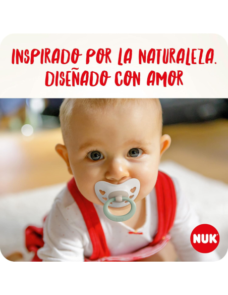 Chupete Signature de Silicona pack 2 uds (0-6M) NUK