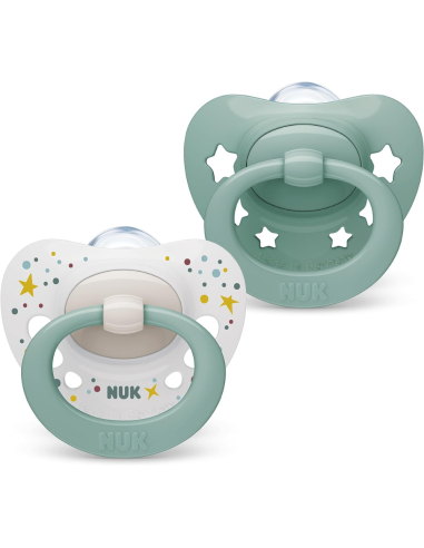 Chupete Signature de Silicona pack 2 uds (0-6M) NUK