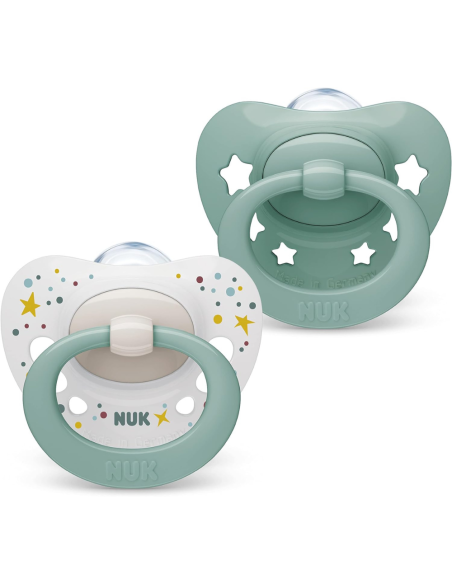 Chupete Signature de Silicona pack 2 uds (0-6M) NUK