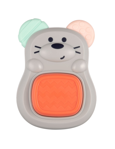 Mordedor con botón Ratoncito Canpol Babies