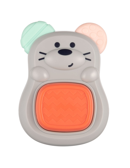 Mordedor con botón Ratoncito Canpol Babies