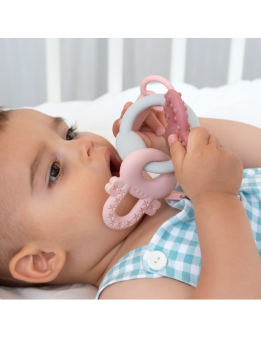 Mordedor llaves de colores Kiokids