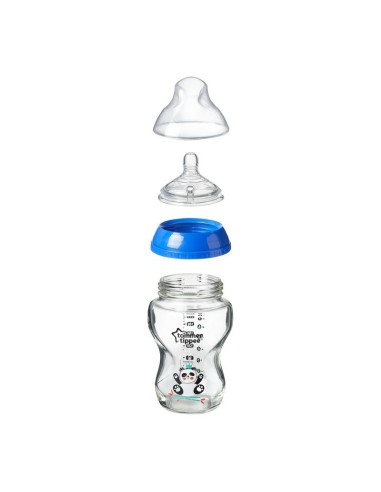 Comprar Biberón cristal Closer Nature (250ml) - Tommee Tippee