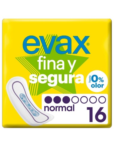 evax-fina-segura-sin-alas-normal-16uds-1.jpg – Pack Evax Fina y Segura Sin Alas Normal.