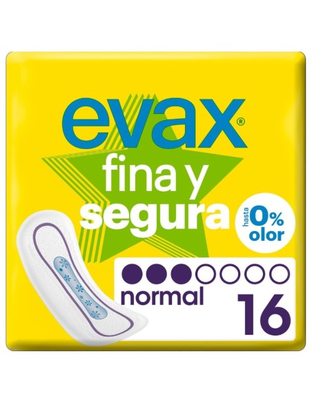 evax-fina-segura-sin-alas-normal-16uds-1.jpg – Pack Evax Fina y Segura Sin Alas Normal.