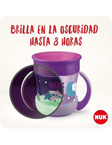 Mini Magic Cup Noche Taza Aprendizaje 160ml (6M+) NUK