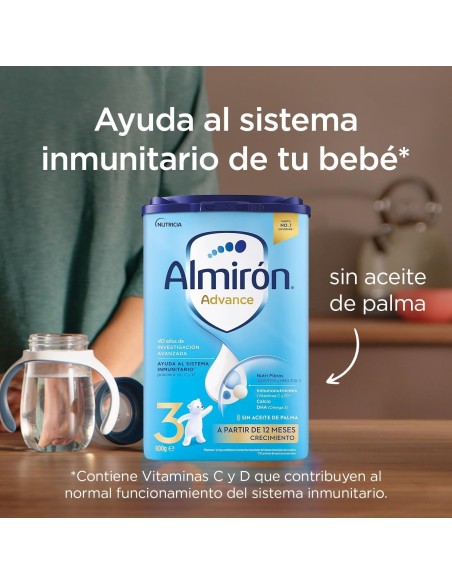 almiron-advance-3-800g-5.jpg – Envase abierto con tapa.
