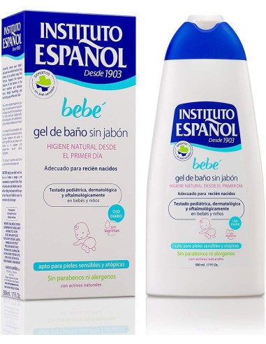 Gel línea bebé 500ml. Instituto Español