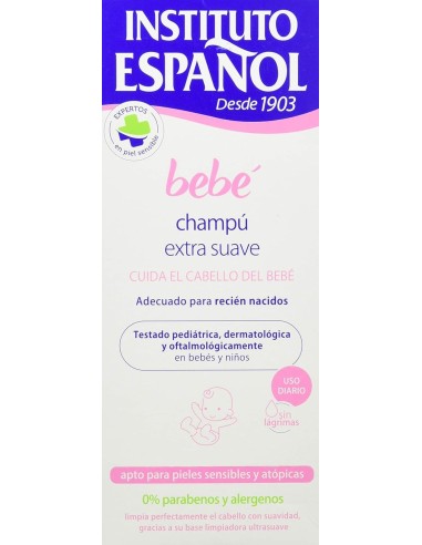 Champú extra suave línea bebé 300ml. Instituto Español