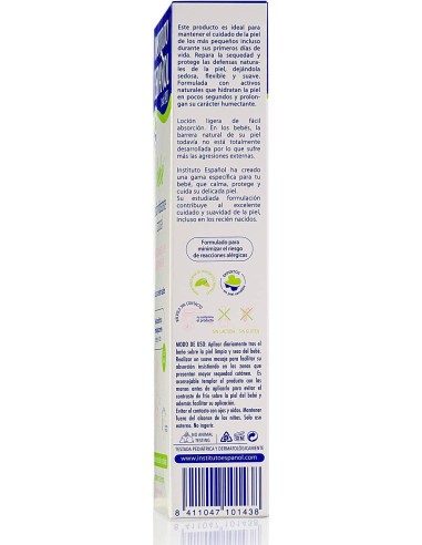 Oferta Loción línea bebé. 300ml Instituto Español