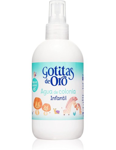 Colonia Gotitas de Oro. Vaporizador 250ml. Instituto Español