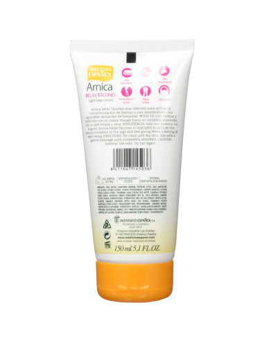 Tubo Arnica relax tacones 100 ml Instituto Español