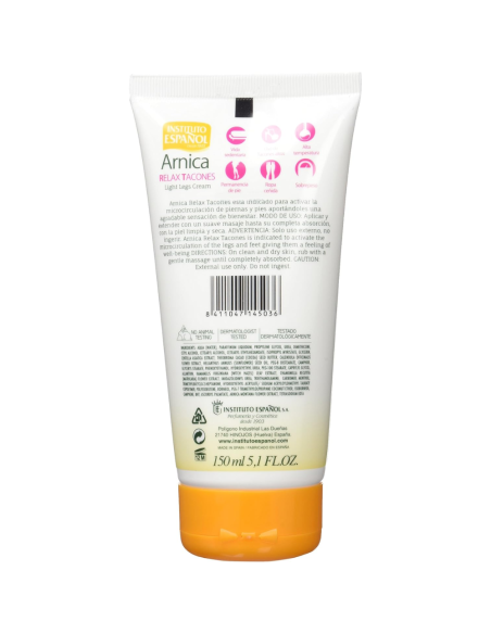 Tubo Arnica relax tacones 100 ml Instituto Español
