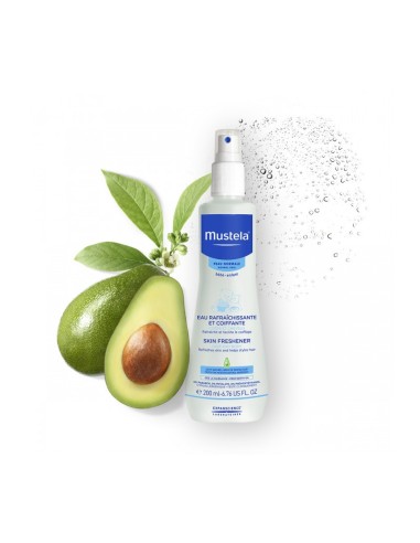 Colonia bebe sin alcohol (200ml) | Mustela - Nappy.es
