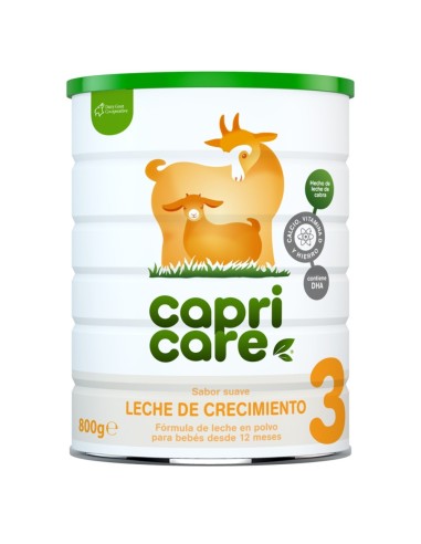 Oferta Capricare 3 Leche de crecimiento 800g. +12M. Capricare