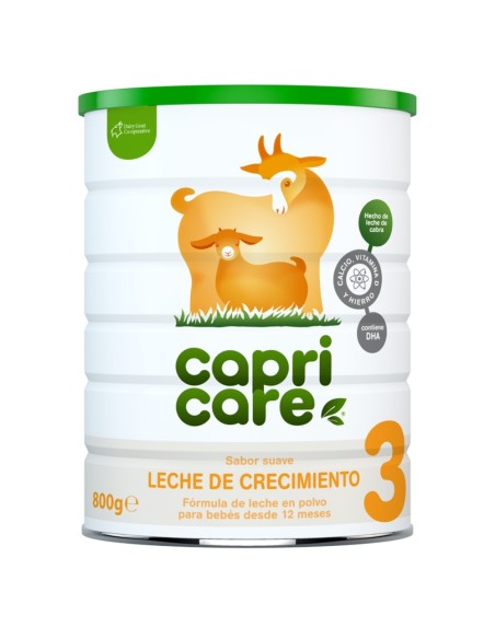 Oferta Capricare 3 Leche de crecimiento 800g. +12M. Capricare